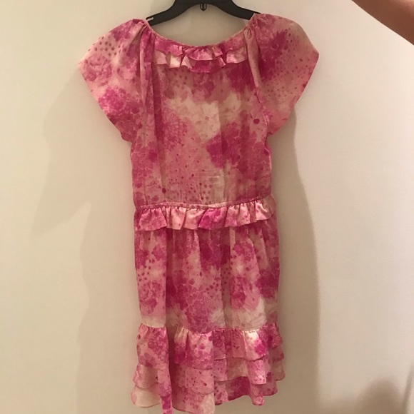 Juicy couture pink ruffle dress - Picture 3 of 4